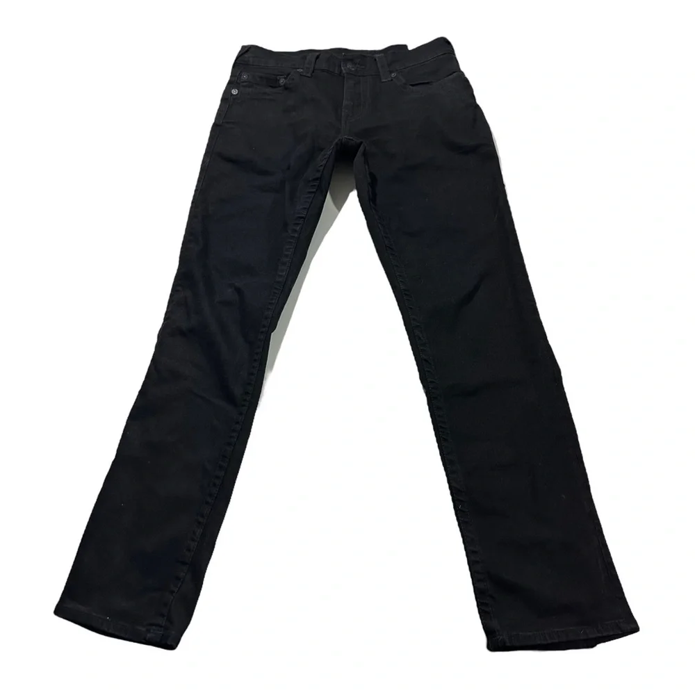 True Religion Buddha World Tour Geno Relaxed Slim Black Wash Jeans Sz 30x32 NWT - Picture 2 of 16